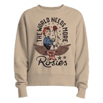 Women's Rosie Crew - Color: Tan