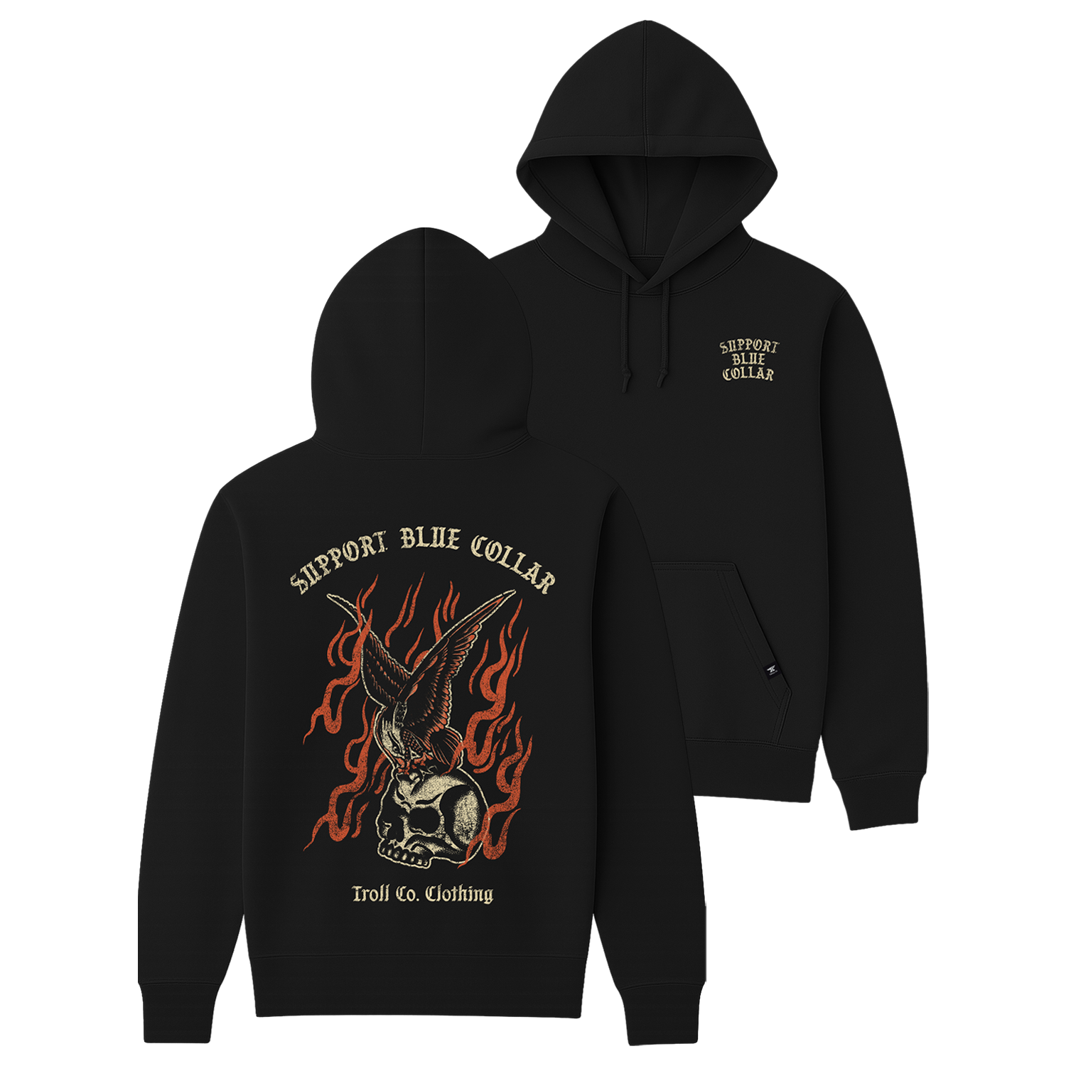 Women's BC Burning Hoodie | Color: Black