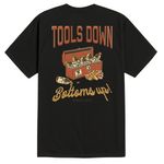 Men's Tools Down T-Shirt - Color: Black