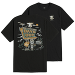 Men's Days Off Lodge T-Shirt - Color: Black