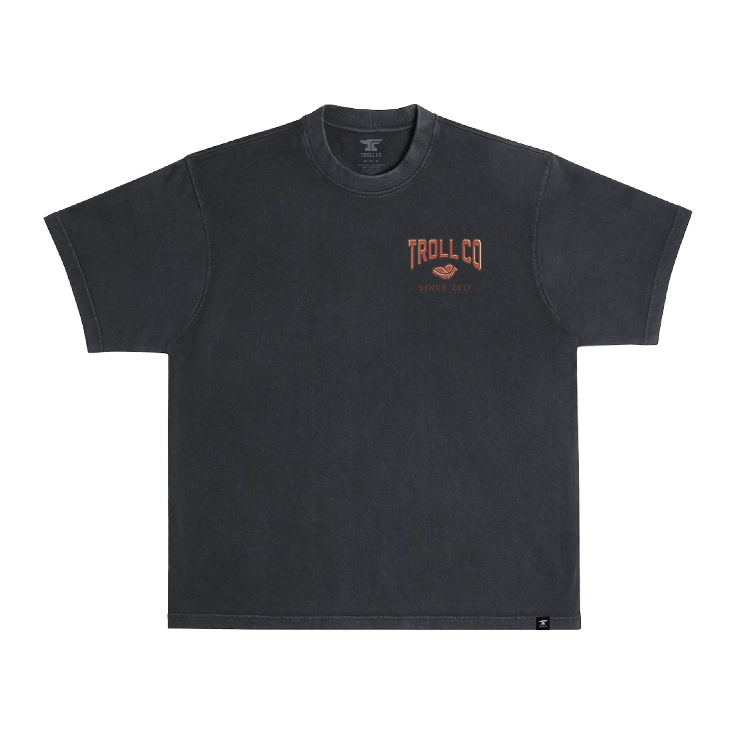 Men's Tools Down Heavyweight Pigment Dye T-Shirt - Color: Black