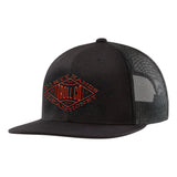 DHCM Diamond Flat Brim Trucker