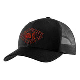 DHCM Diamond Curved Brim Trucker