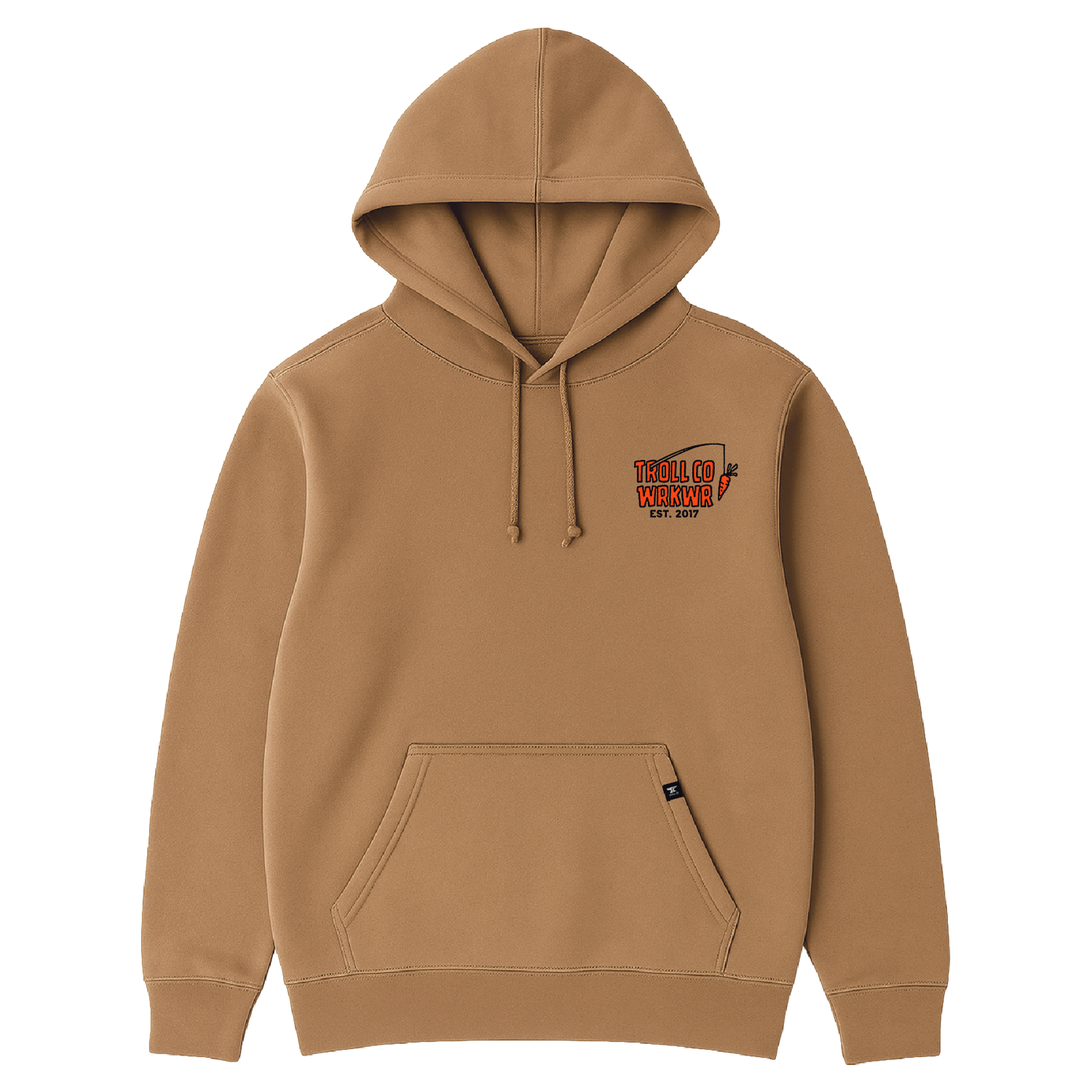Men's Two Dum Hoodie - Color: Toasted Coconut