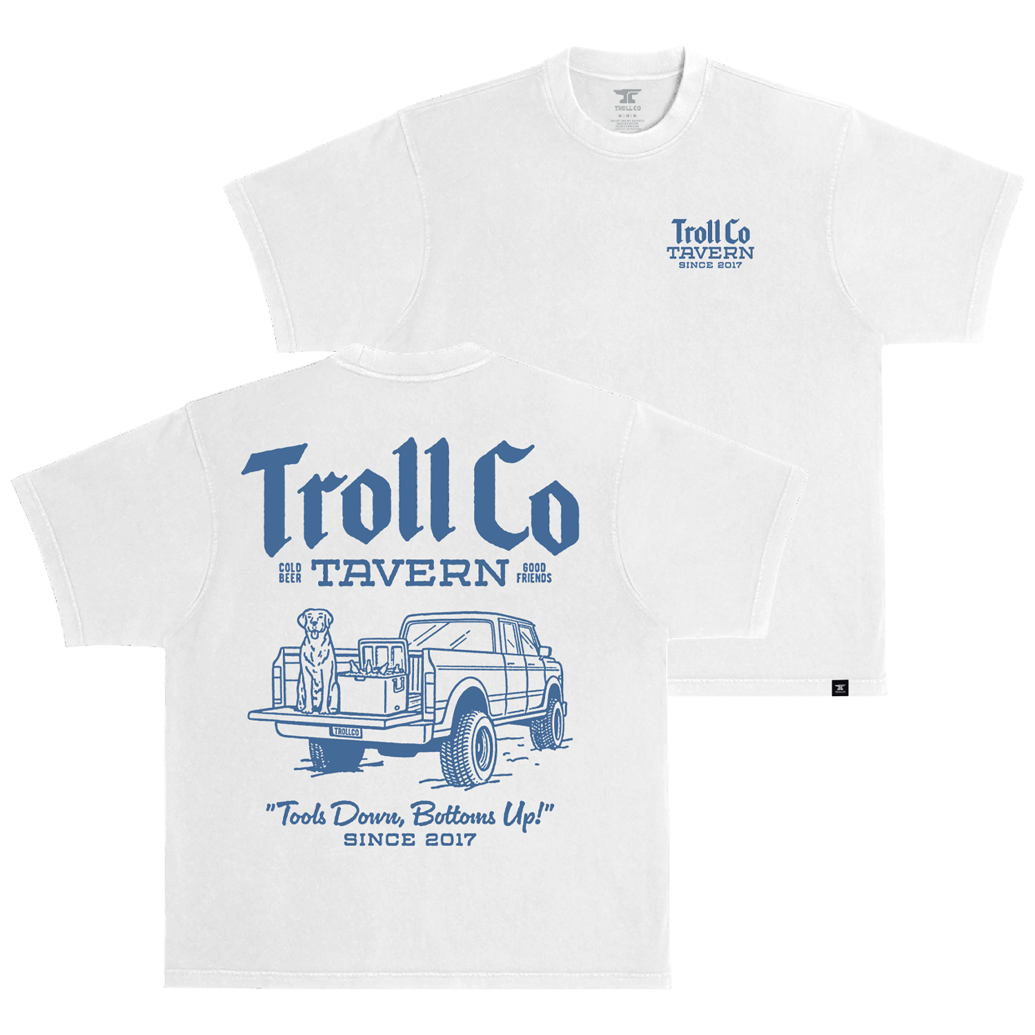 Men's Tavern Heavyweight Pigment Dye T-Shirt - Color: White