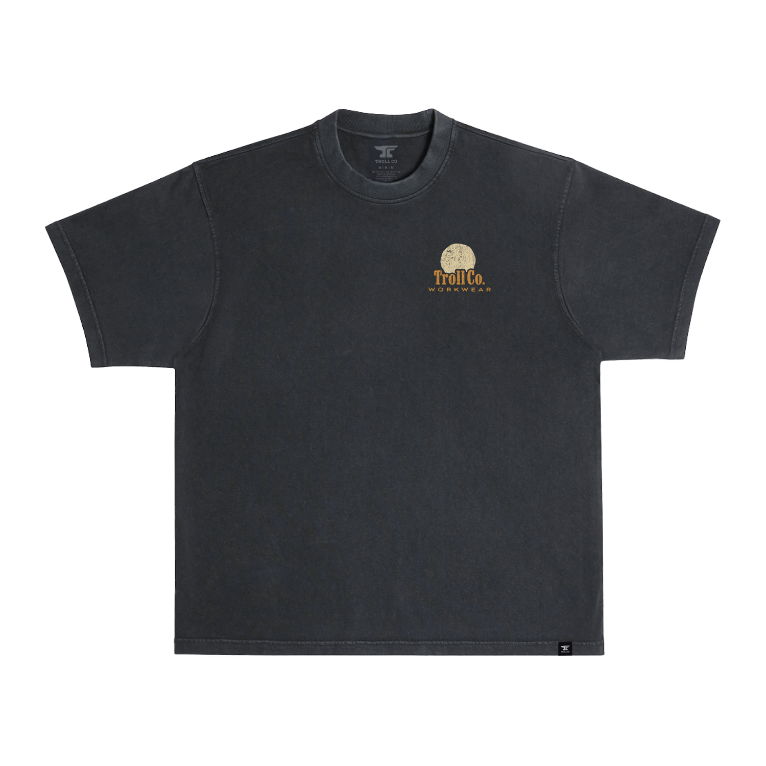 Men's Out Yonder Heavyweight Pigment Dye T-Shirt - Color: Black