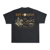 Men's Out Yonder Heavyweight Pigment Dye T-Shirt - Color: Black