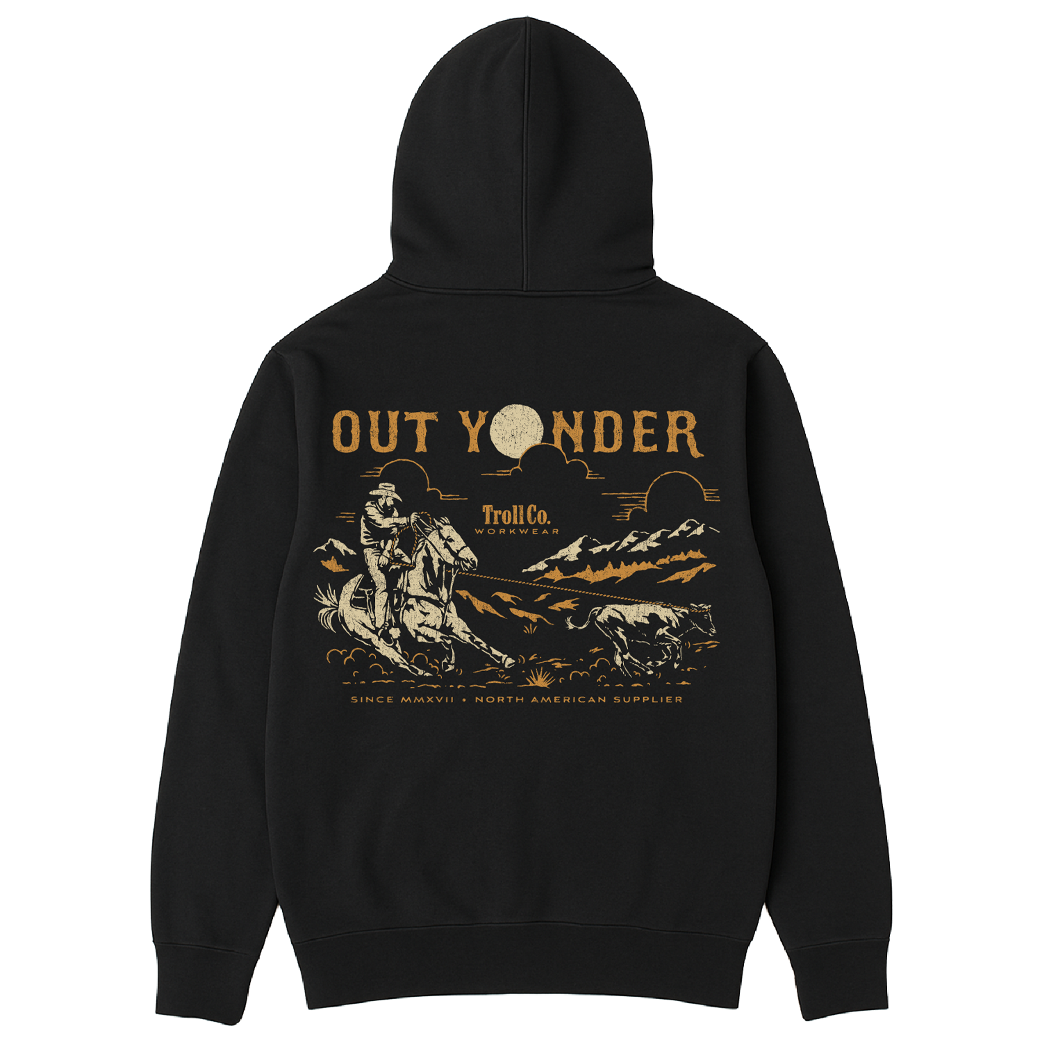Men's Out Yonder Hoodie - Color: Black