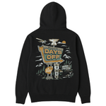 Men's Days Off Lodge Hoodie - Color: Black