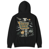 Men's Days Off Lodge Hoodie - Color: Black