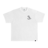 Men's Hard Luck Heavyweight Pigment Dye T-Shirt - Color: White