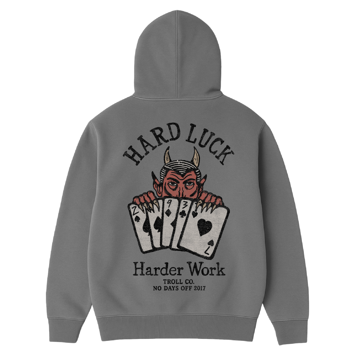 Men's Hard Luck Hoodie - Color: Storm