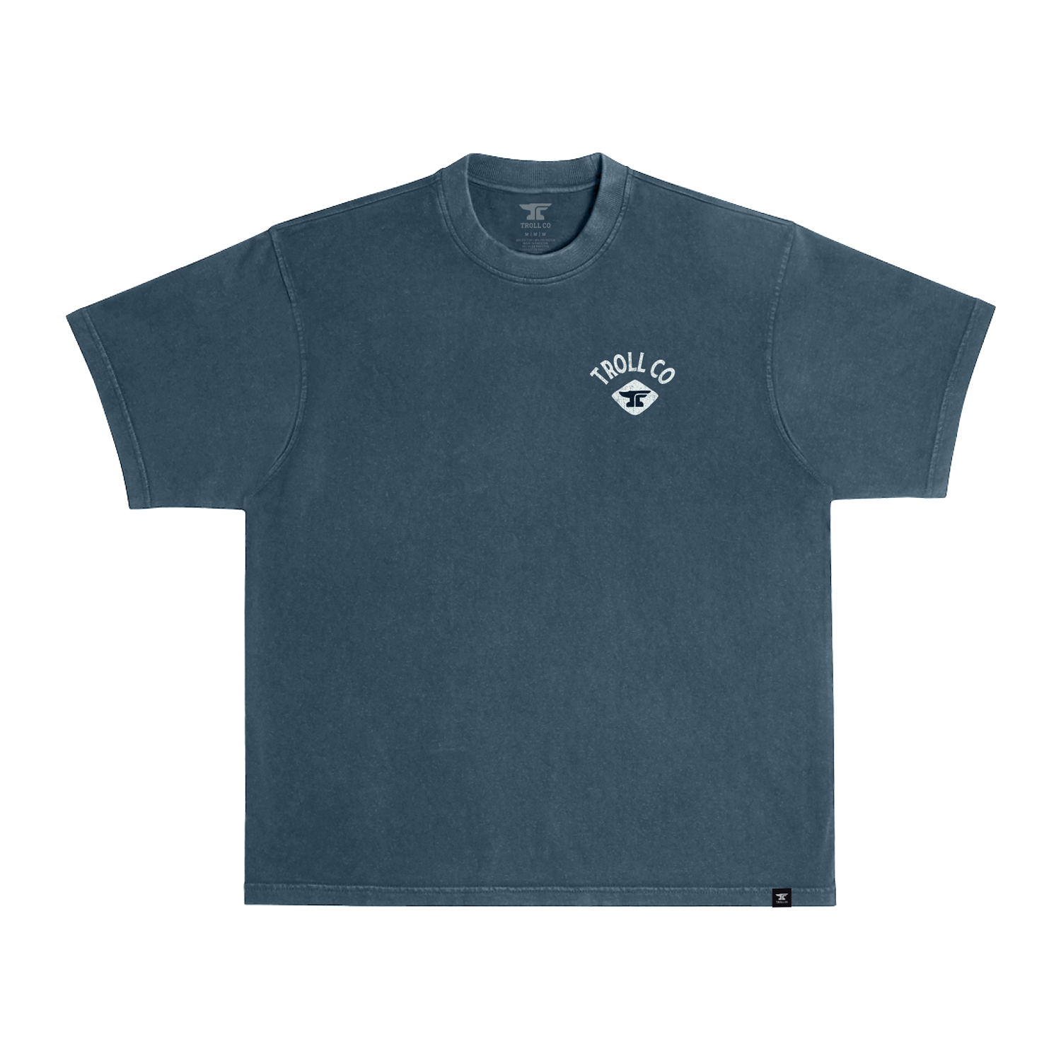 Men's Shower Beers Heavyweight Pigment Dye T-Shirt - Color: Midnight Navy