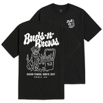 Men's Buds N Brews T-Shirt - Color: Black