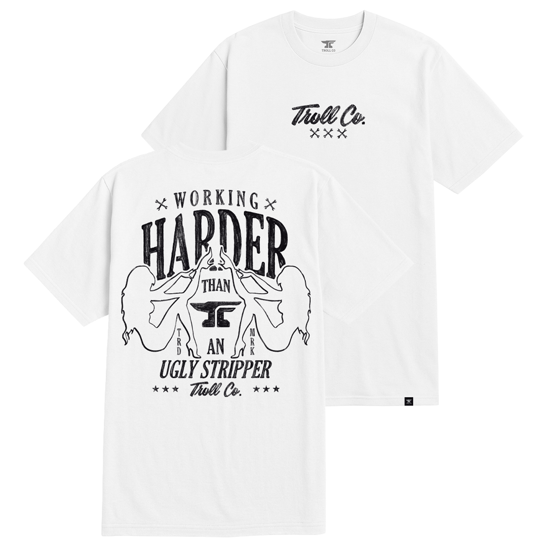 Men's WHUS Glow T-Shirt - Color: White