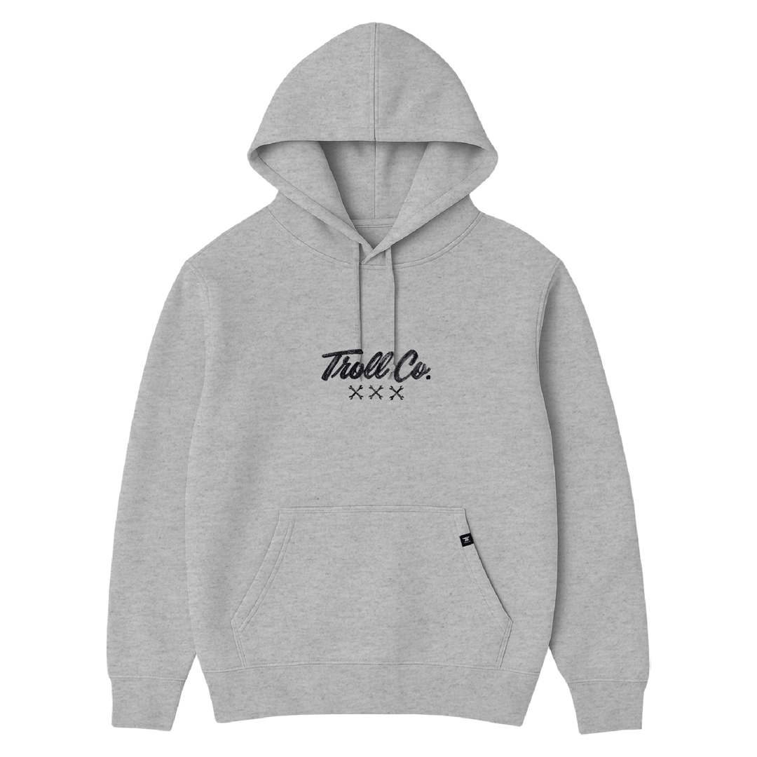 Men's WHUS Glow Hoodie - Color: Gray Heather