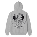 Men's WHUS Glow Hoodie - Color: Gray Heather