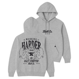 Men's WHUS Glow Hoodie - Color: Gray Heather