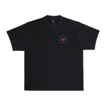 Men's Drummer Girl Heavyweight T-Shirt - Color: Black