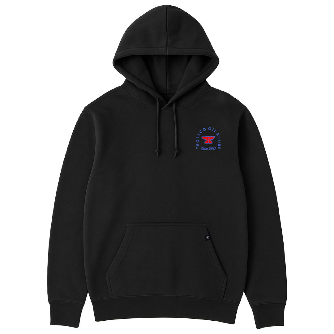 Men's Drummer Girl Hoodie - Color: Black