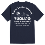 Men's Bait & Tackle T-Shirt - Color: Navy