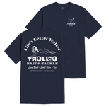 Men's Bait & Tackle T-Shirt - Color: Navy