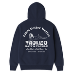 Men's Bait & Tackle Hoodie - Color: Navy