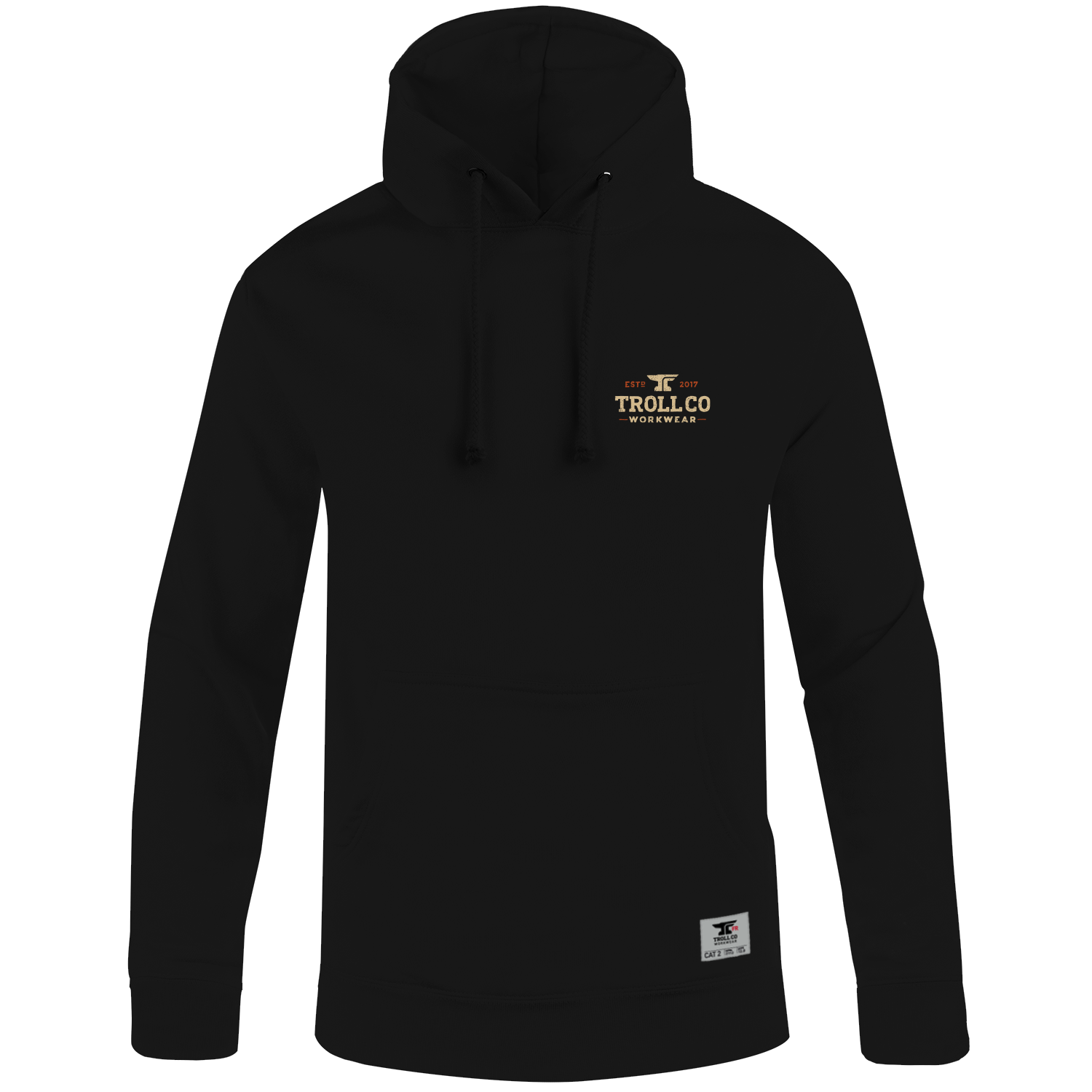 Men's Fire Forged FR Hoodie - Color: Black