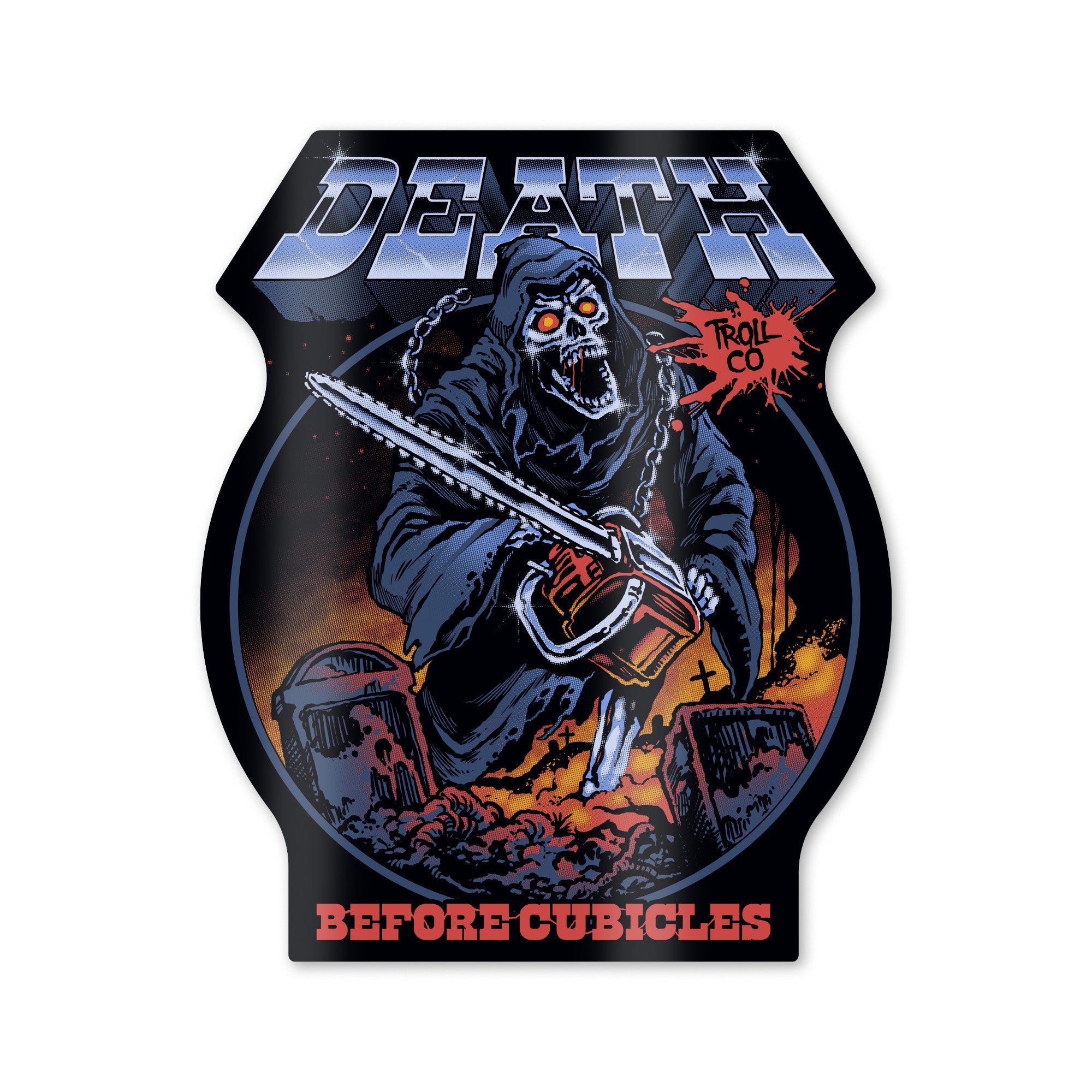 DBC Reaper Sticker