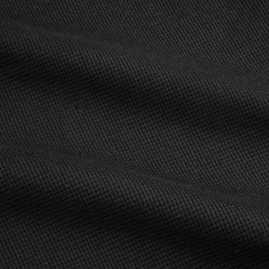 Men's DHCM Thermal Hoodie | Color: Black