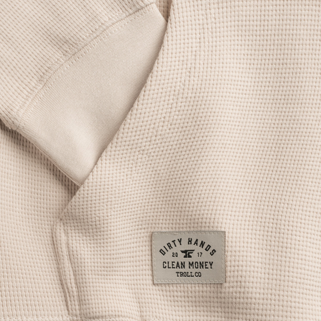 Men's DHCM Thermal Hoodie | Color: Natural