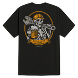 Men's Tools Down Cheers T-Shirt - Color: Black