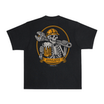 Men's Tools Down Cheers Heavyweight T-Shirt - Color: Black