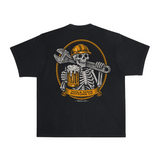 Men's Tools Down Cheers Heavyweight T-Shirt - Color: Black