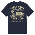 Men's Tools Down Delivery T-Shirt - Color: Navy