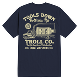 Men's Tools Down Delivery T-Shirt - Color: Navy