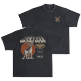 Men's Buck Off Heavyweight Pigment Dye T-Shirt - Color: Black