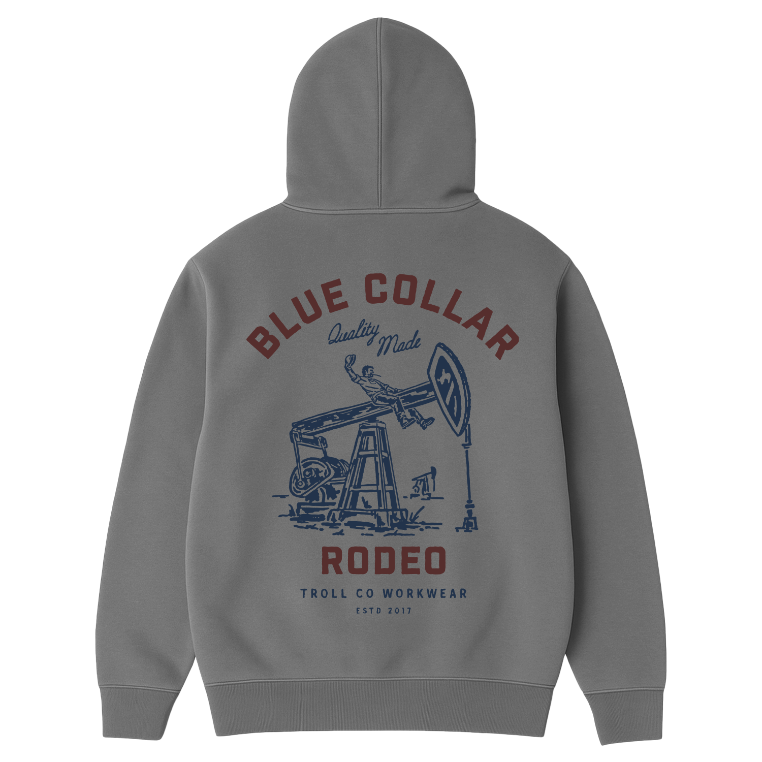 Men's BC Rodeo Hoodie - Color: Storm