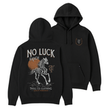 Men's No Luck Ranch Hoodie - Color: Black