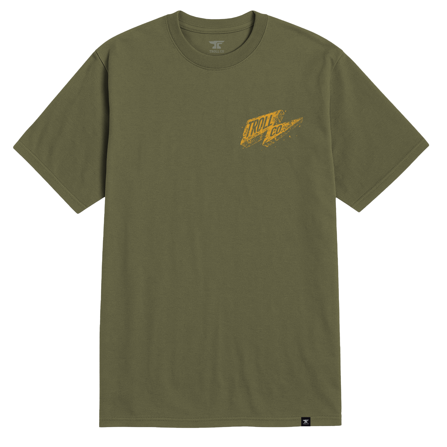 Men's NOLAW Shattered T-Shirt - Color: Military Green