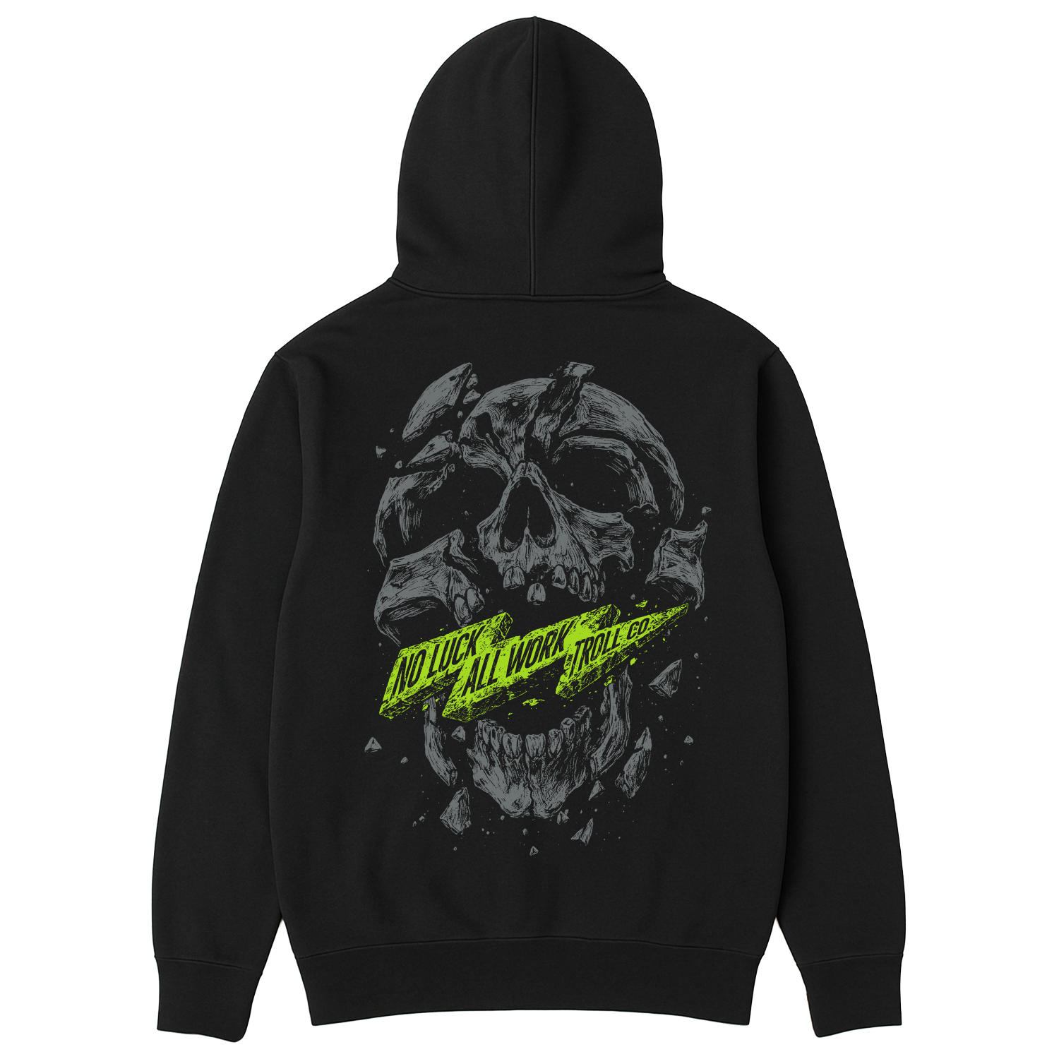 Men's NOLAW Shattered Hoodie - Color: Black