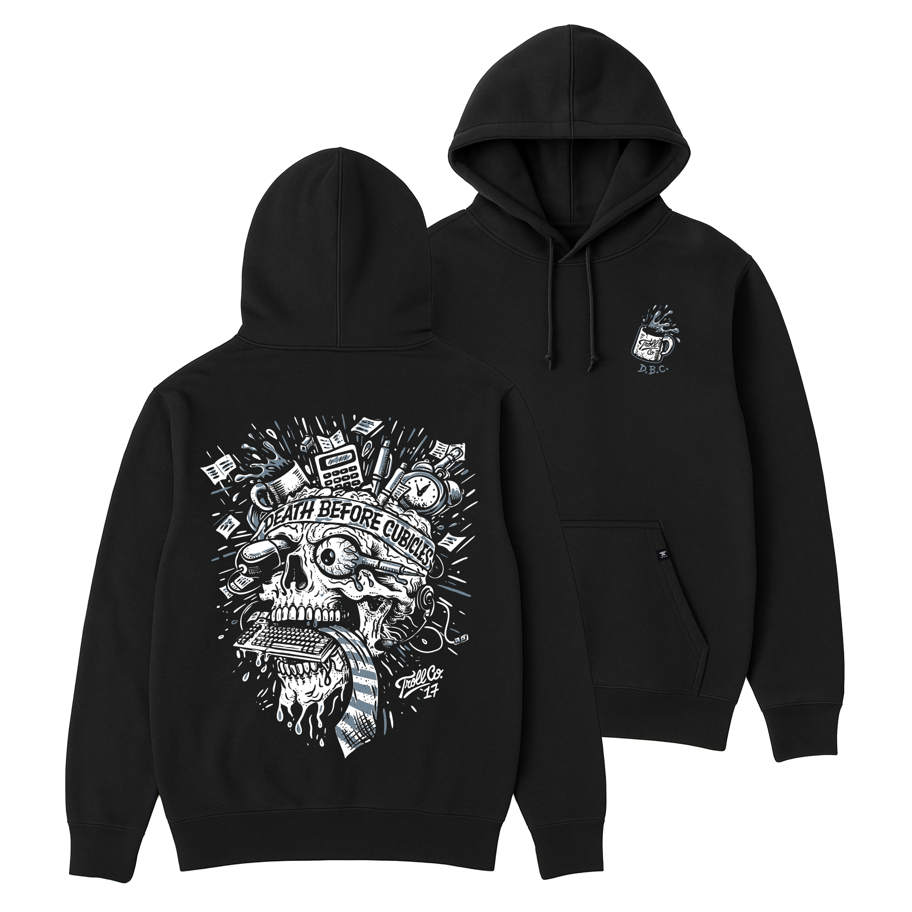 Men's DBC Overload Hoodie - Color: Black