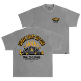 Men's Burnt Out Heavyweight Pigment Dye T-Shirt - Color: Tornado