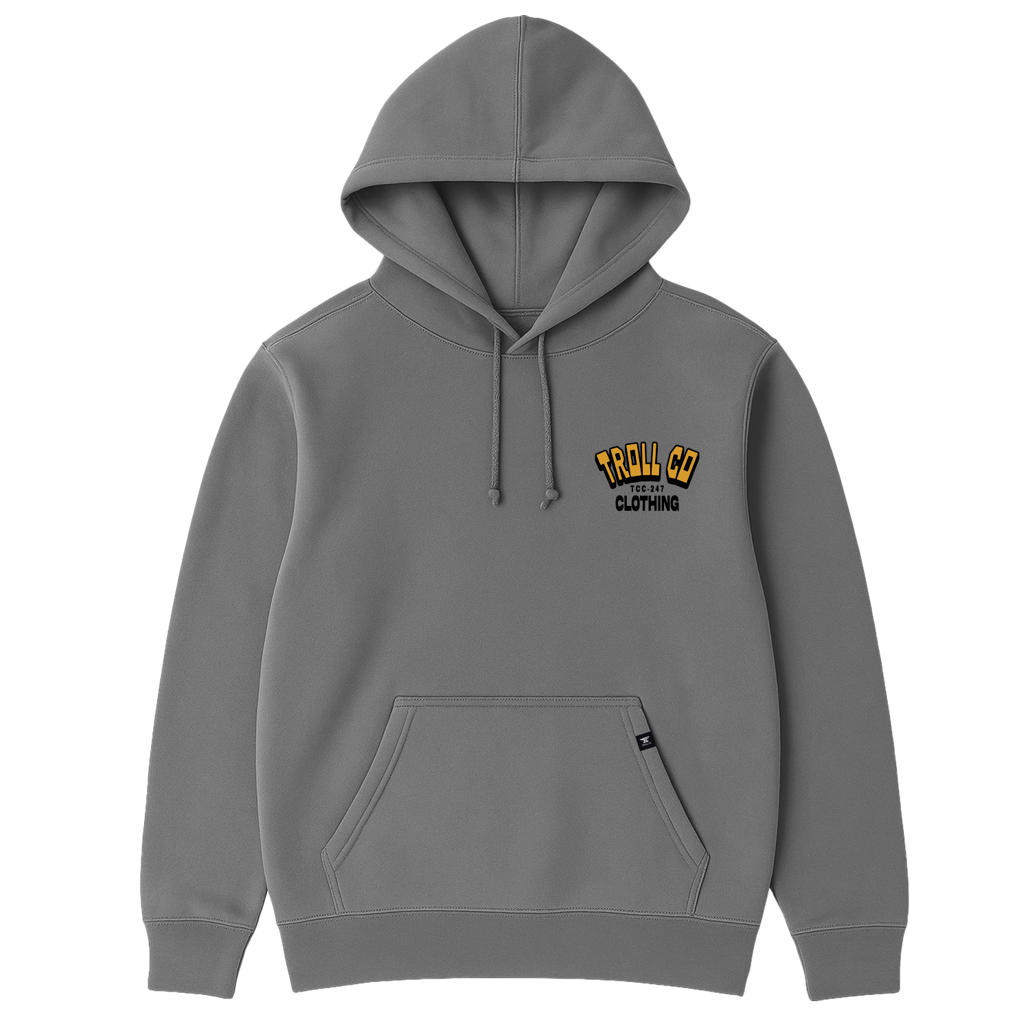 Men's Burnt Out Hoodie - Color: Storm