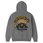 Men's Burnt Out Hoodie - Color: Storm