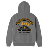 Men's Burnt Out Hoodie - Color: Storm