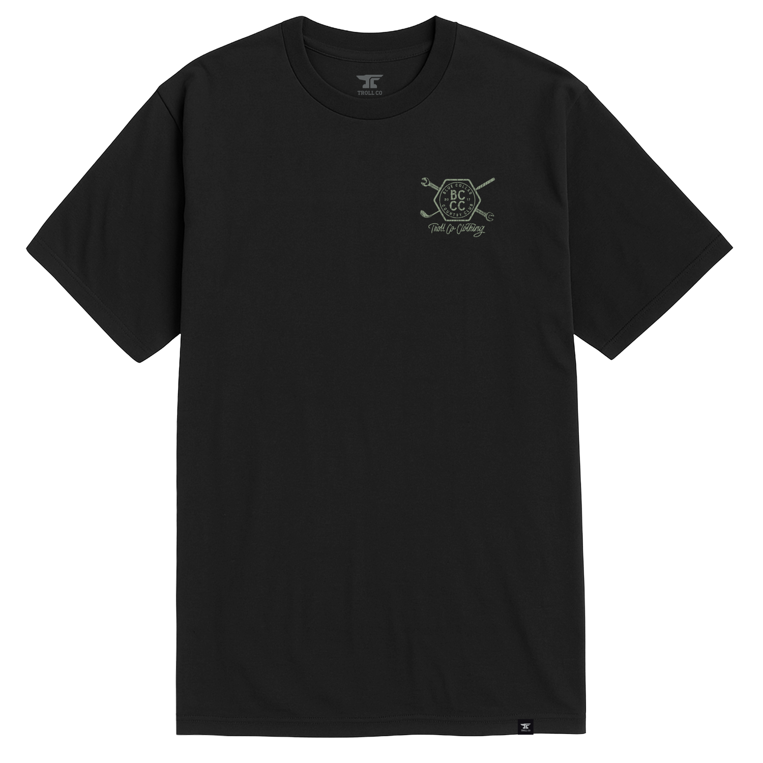 Men's BCCC Crest T-Shirt - Color: Black