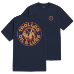 Men's Oil & Lube Garage T-Shirt | Color: Navy