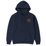 Men's Oil & Lube Garage Hoodie | Color: Navy