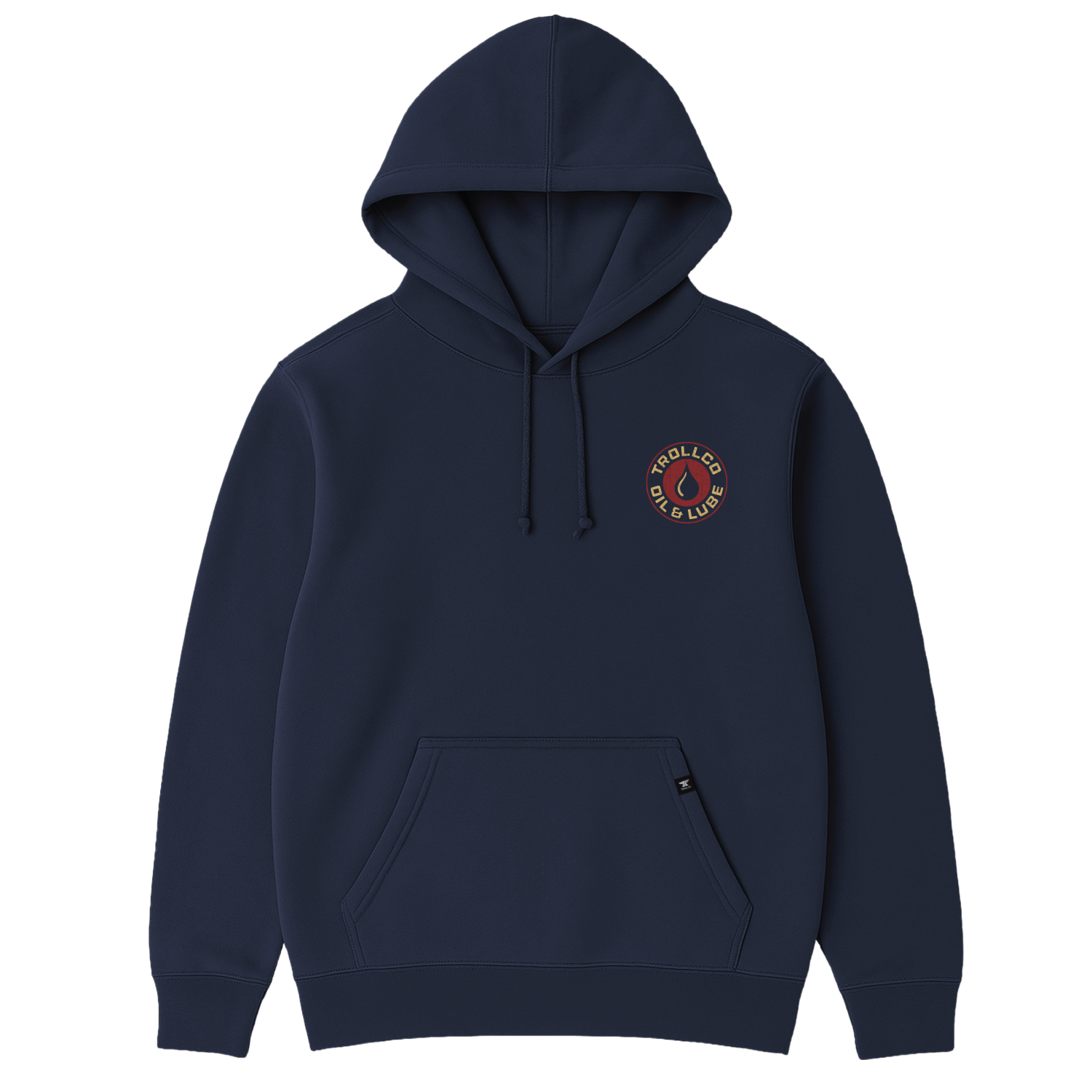 Men's Oil & Lube Garage Hoodie | Color: Navy